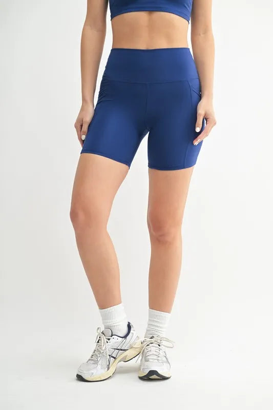 Cloud Light Sculpt Pocket Biker Shorts
