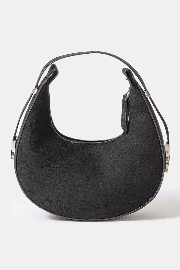 Fame Soft Circle Handbag — Chic Round Crossbody Bag