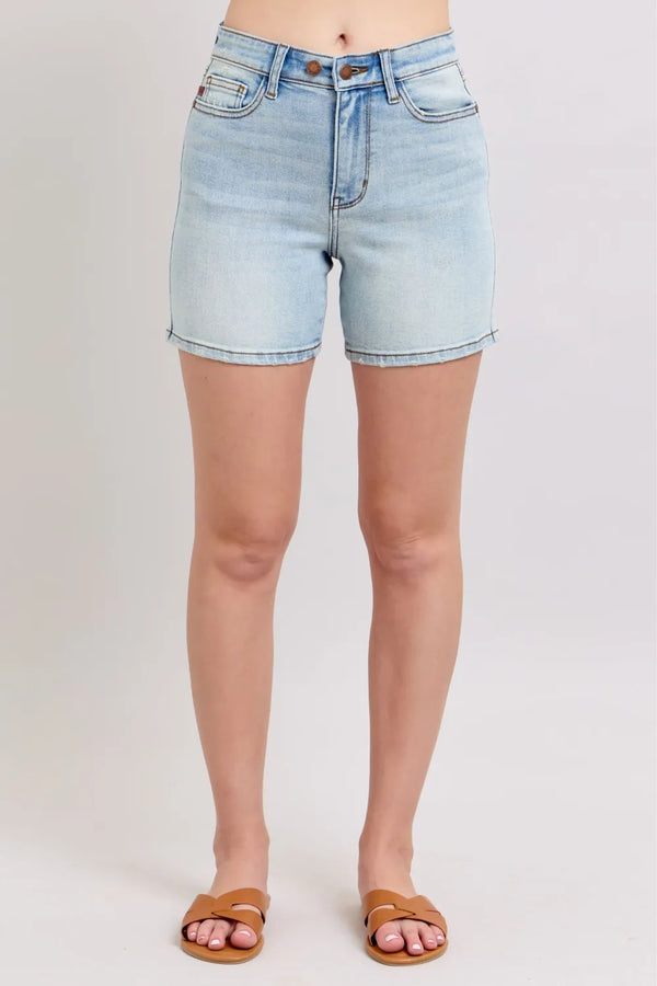 Judy Blue Plus Size Denim Pocket Shorts