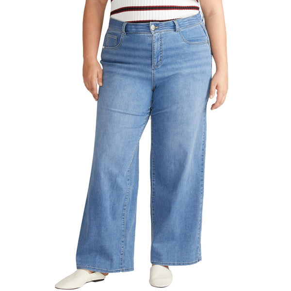 Vintage High-Waist Wide-Leg Baggy Jeans
