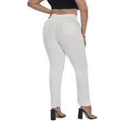 Plus Size Denim Jeans in vintage stone washed finish