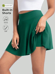 Maanga tennis skirt in stretchy polyamide elastane blend