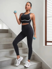 Maanga open-back sports bra with modern breezy styling