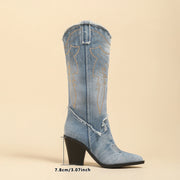 Maanga pointed-toe boots with anti-slip rubber outsole for walking