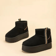 Maanga plush-lined snow boots styled casual for cold-weather wear