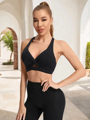 Pull-on sports bra yoga vest for yoga and light fitness