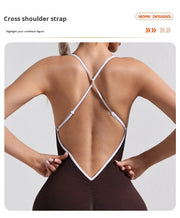 Breathable spandex and nylon blend Maanga activewear jumpsuit