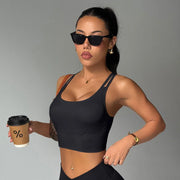 High-support Maanga sports bra with shock-proof design