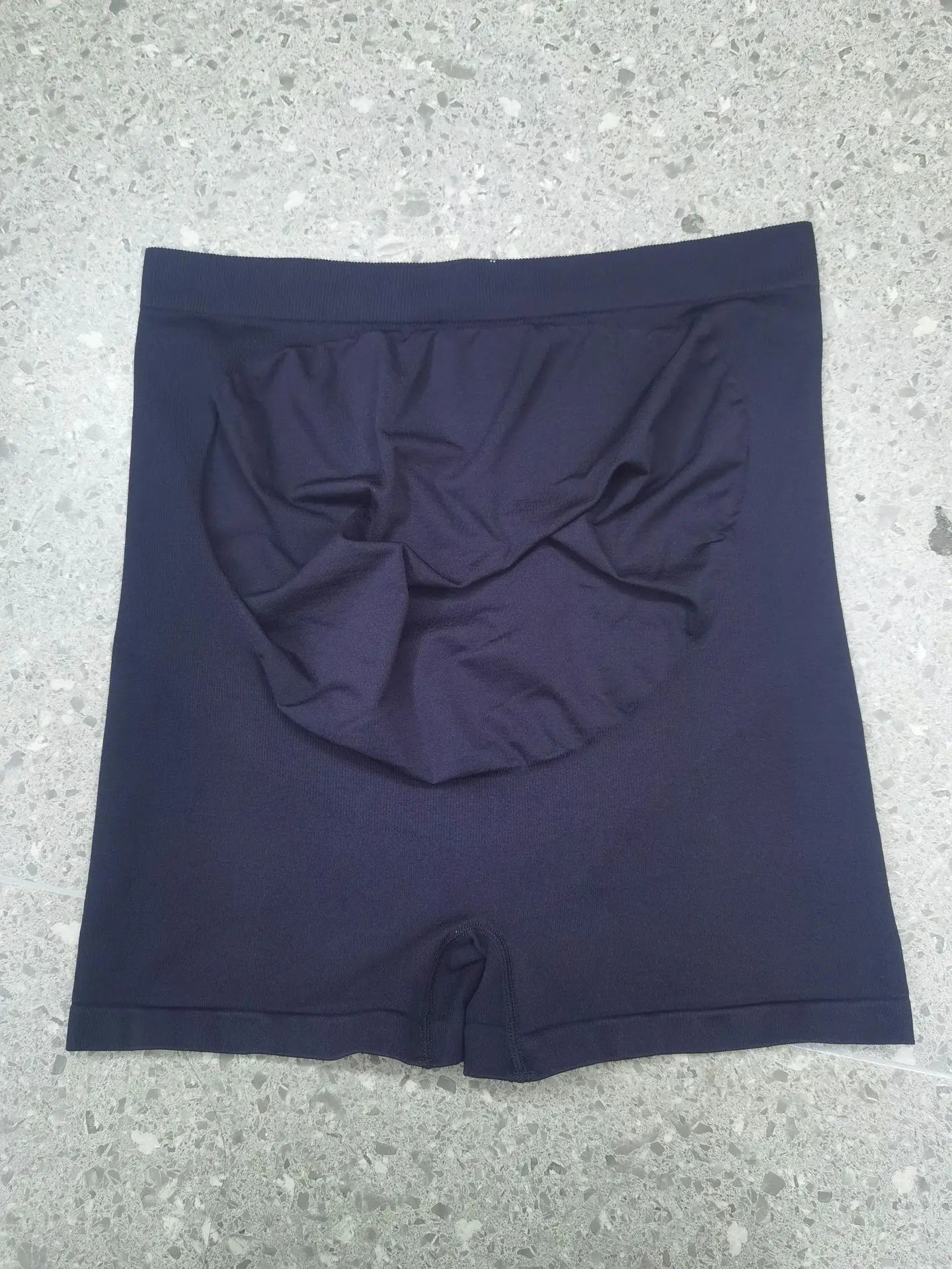 Maternity Seamless High Waist Belly Support Sports Yoga Shorts High Elastic Lightweight Solid Color Three-Quarter Pants