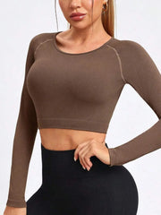 Breathable lightweight ribbed top for workouts