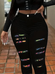 High Waist Mom Jeans, versatile vintage-casual denim