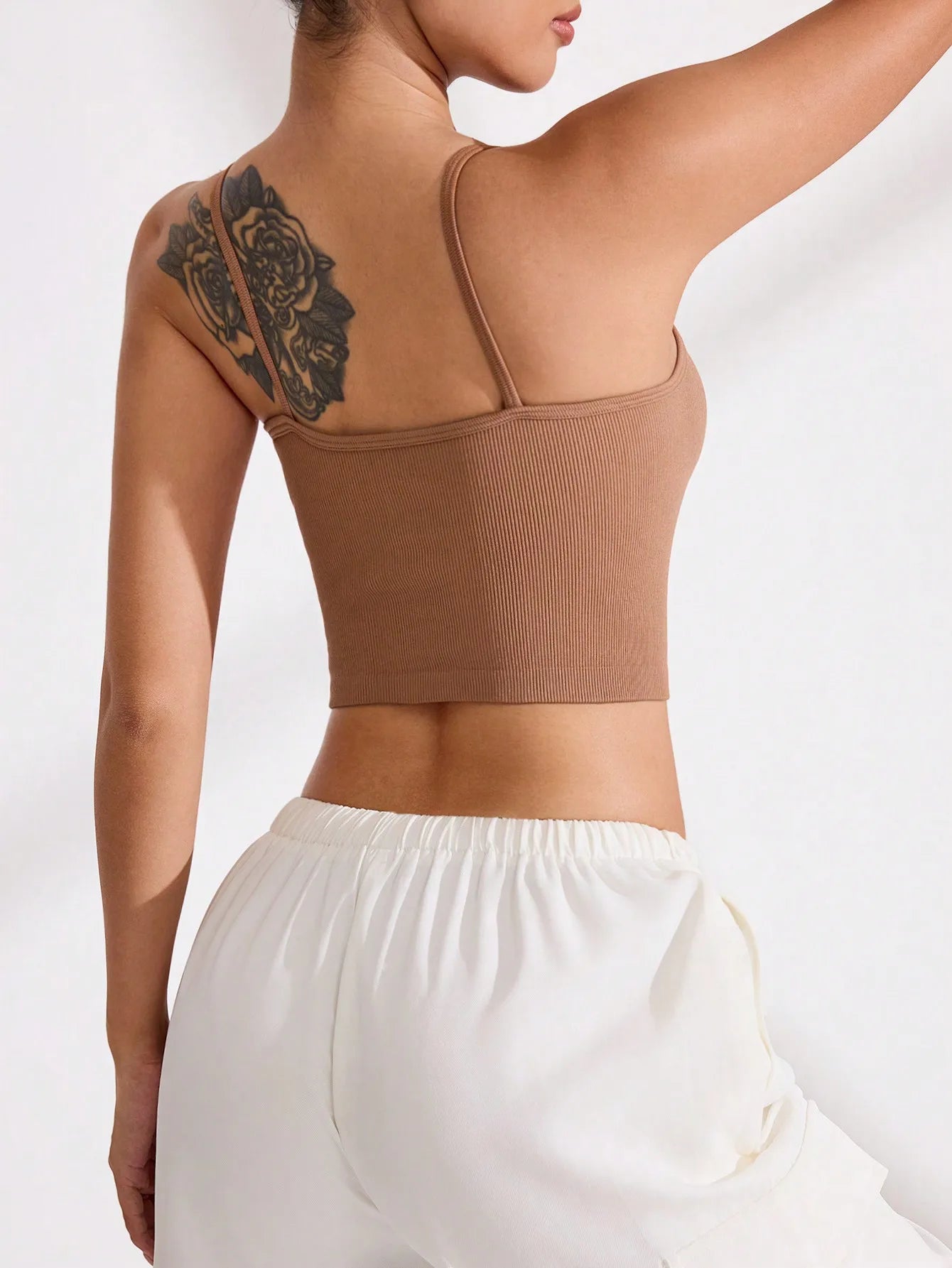 Women's Summer Sleeveless Yoga Top American Style Buttons Small Camisole Vest