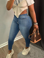 Maanga skinny pencil jeans tapering to a clean ankle