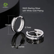 Maanga huggie hoop earrings with snug close-to-ear fit