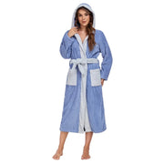 Soft fleece bathrobe styled for getting-ready moments