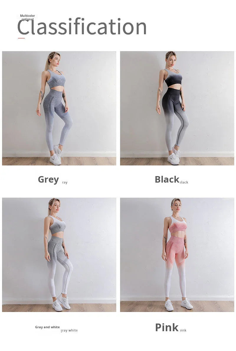Women's Seamless Tie-Dye Yoga Bra High Elastic Breathable Quick-Dry Sports Bra for Fitness Running