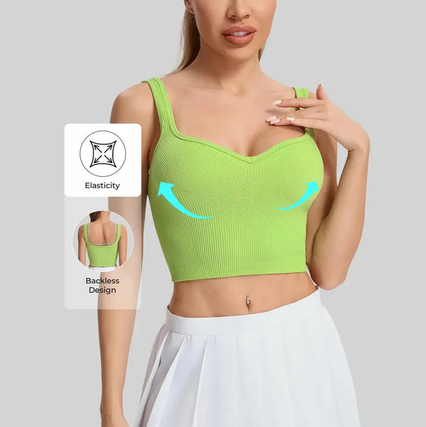 Seamless Quick-Dry Activewear Yoga Tank Top