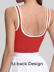 Maanga quick-dry tank with medium support and removable chest pads