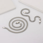 Unisex 5MM Cuban link chain in multiple length options