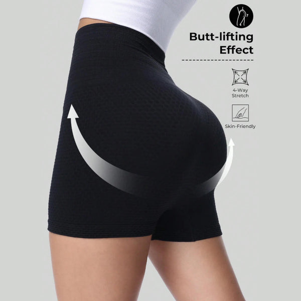 Women's Quick-Dry Tummy Control Yoga Shorts