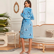 Comfortable spa print robe to refresh your sleepwear rotation