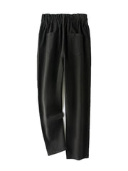 Soft polyester cotton denim wide leg jeans for everyday wear