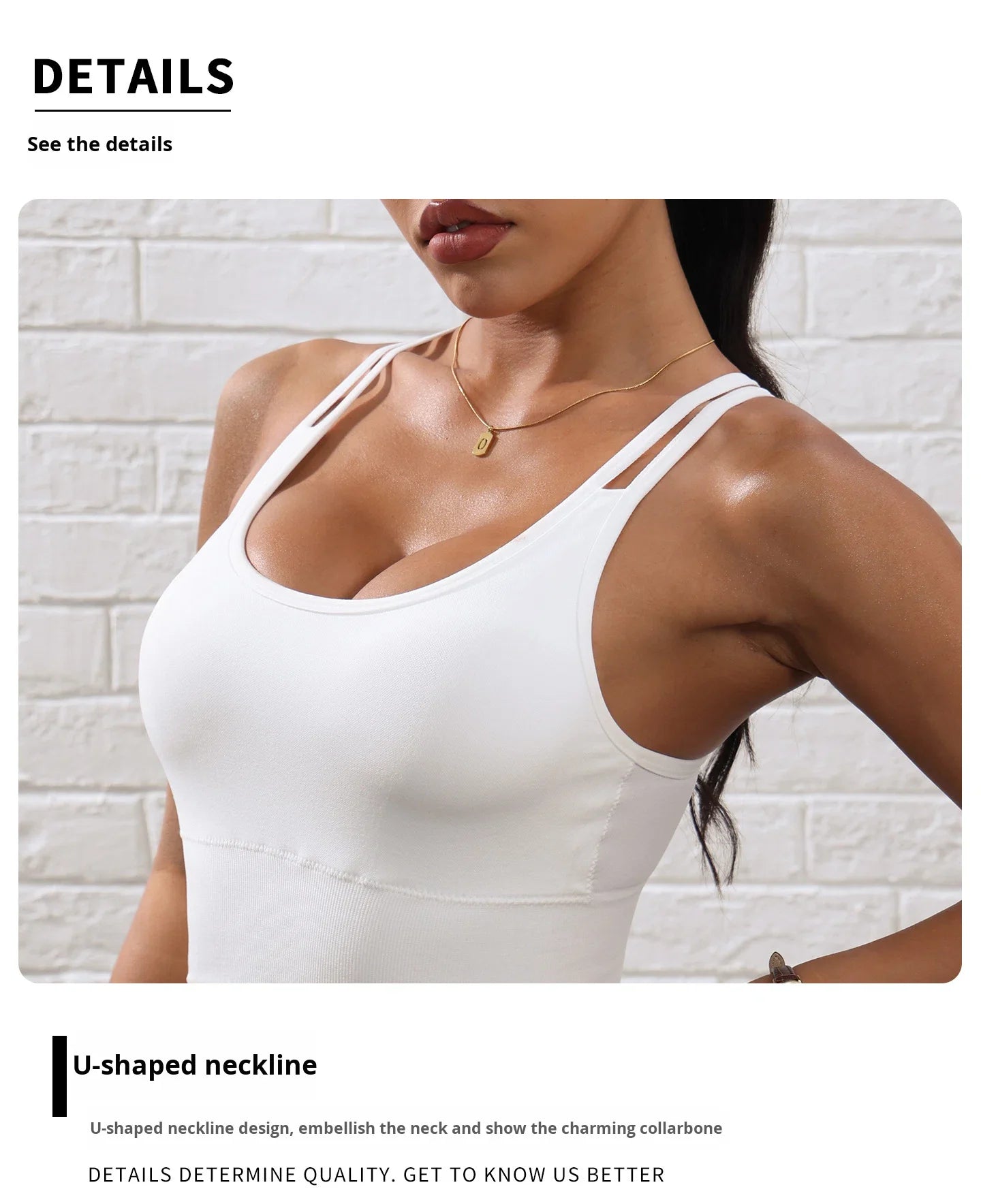 Women's Fitness High-Intensity Breathable Yoga Sports Bra Shock-Proof Fixed Cup with Removable Chest Pads