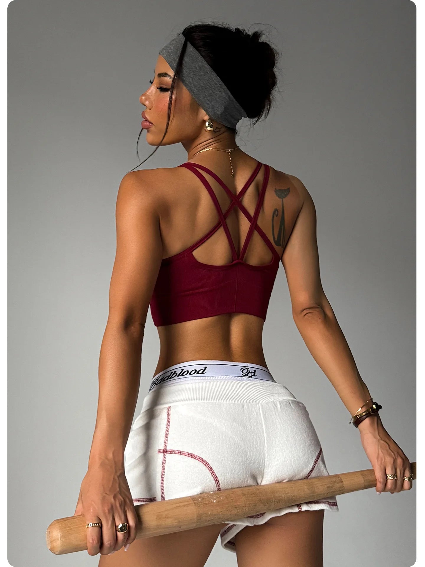 Women's Sports Bras Quick-Dry Breathable Yoga Bra Beautiful Back Naked-Feel Fitness Top for Sports