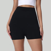 Tummy control workout shorts with smooth supported fit