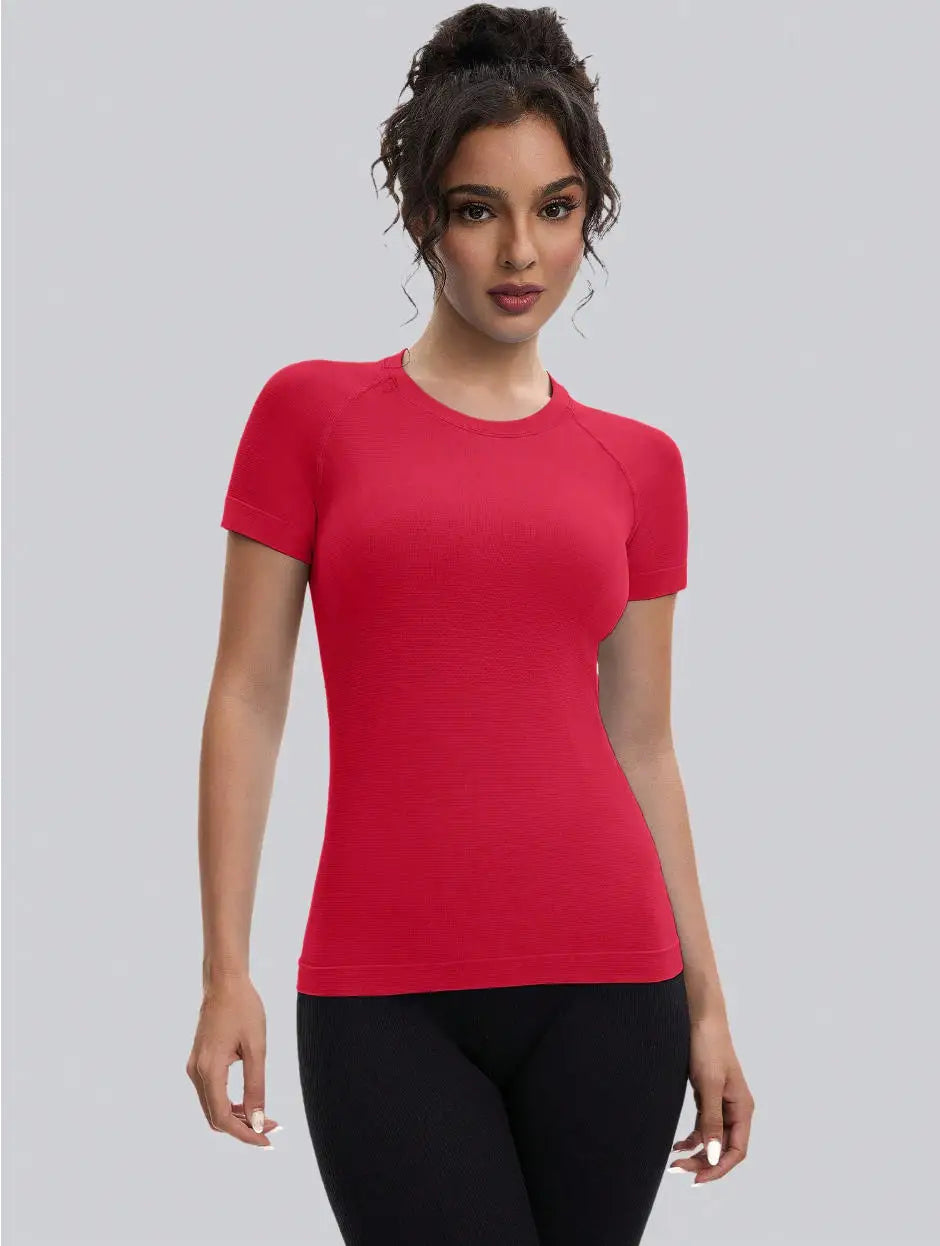 Women's Seamless Short Sleeve Workout Shirt