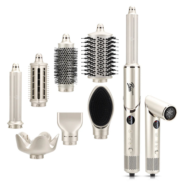 Beauty 8-in-1 Air Styler — Ionic Multi-Styler & Blow Dryer (Gold)