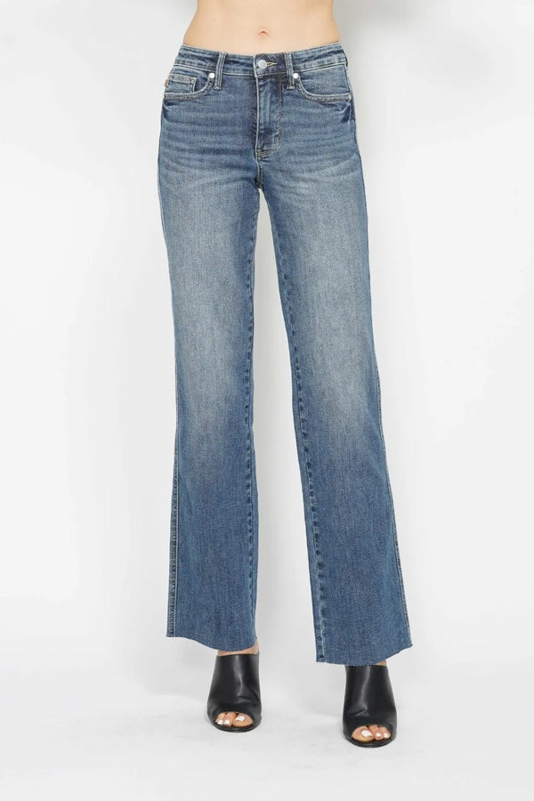 Judy Blue Jeans — Tummy Control Straight Leg Denim