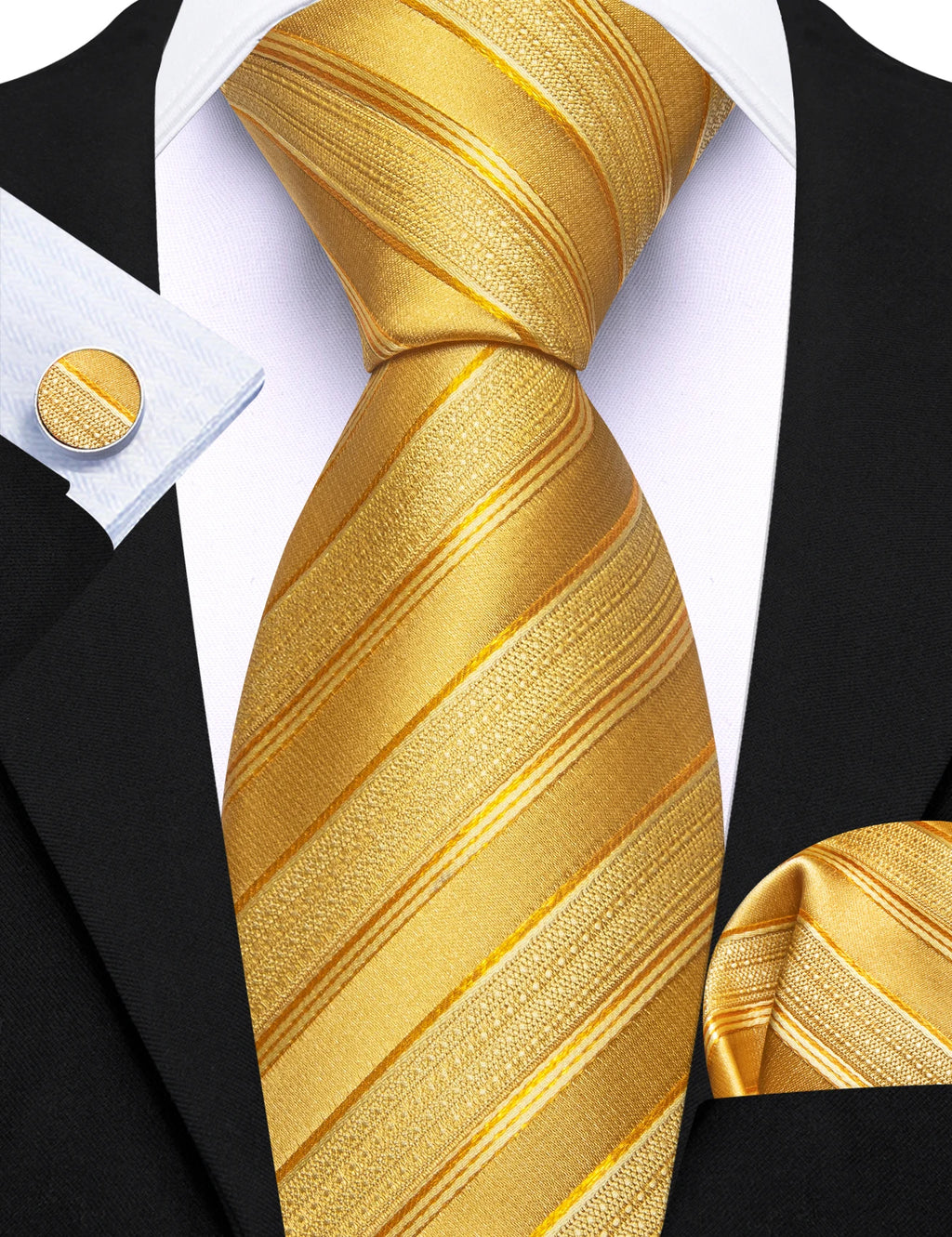 Free Shipping Business Design Jacquard Paisley Mens Silk Tie Gift Tie Cufflinks Hanky 3pc One Set